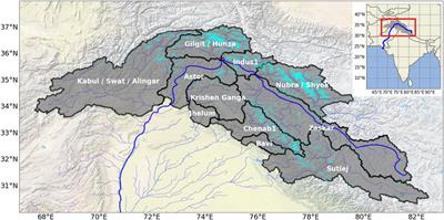 Indus River Basin Glacier Melt at the Subbasin Scale